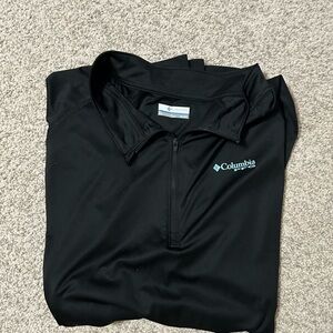 Columbia Black Quarter-Zip Pullover